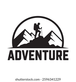 Mountain Logo Design, Hill Logo Design