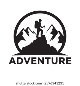 Mountain Logo Design, Hill Logo Design
