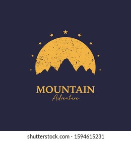 mountain logo design, icon design template element
