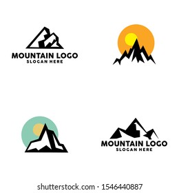 mountain logo design inspiration eps 10