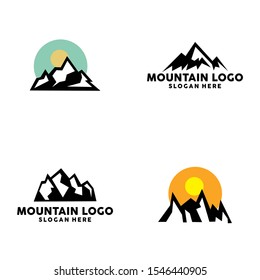 mountain logo design inspiration eps 10