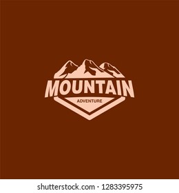 Mountain logo, design inspiration vector template for any purpose