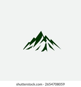 Diseño de Logo de Montaña mm eps