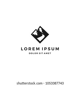 Mountain Logo Design Template