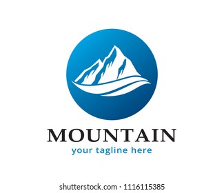 Mountain Logo Design Template