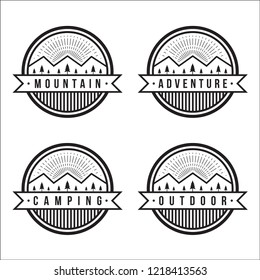 Mountain Logo Design, Logo template