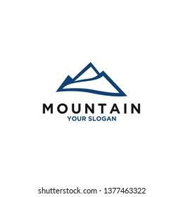 Mountain Logo Design Template.