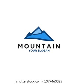 Mountain Logo Design Template.