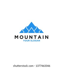 Mountain Logo Design Template.