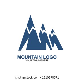  Mountain Logo Design Template. Icon mountain vector