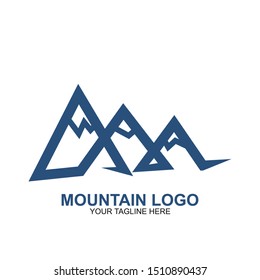  Mountain Logo Design Template. Icon mountain vector