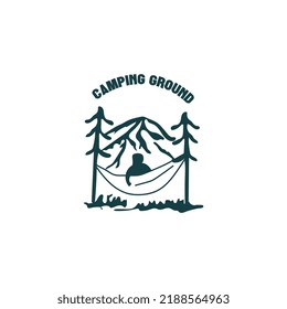 Mountain logo design template icon vector inspiration