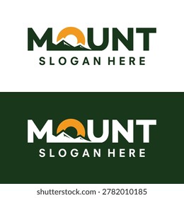 Mountain Logo Design template Illustration Vector