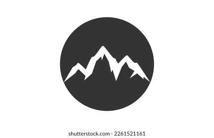 Mountain Logo Design Template Inspiration, Vector Illustration.