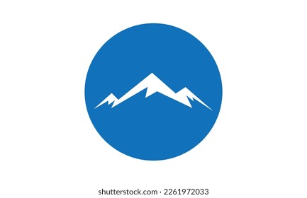 Mountain Logo Design Template Inspiration, Vector Illustration.