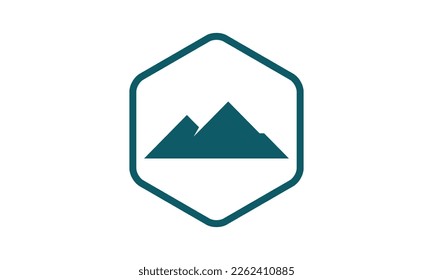 Mountain Logo Design Template Inspiration, Vector Illustration.