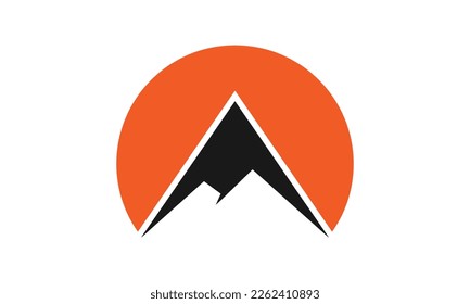 Mountain Logo Design Template Inspiration, Vector Illustration.