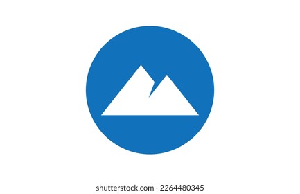 Mountain Logo Design Template Inspiration, Vector Illustration.