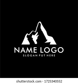 Mountain Logo Design Template, vector and template