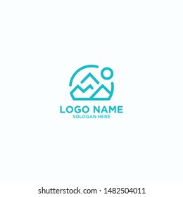 Mountain logo design for use any purpose 