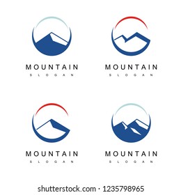 Mountain Logo Design Vector