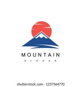 Mountain Logo Design Vector