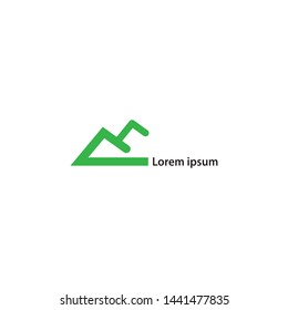 Mountain logo design vector illustration