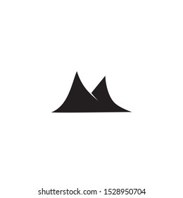 Mountain logo design vector illustration icon template