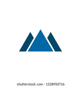 Mountain logo design vector illustration icon template