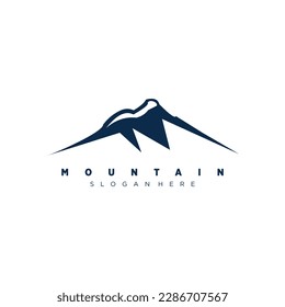 Mountain logo design vector with modern concept