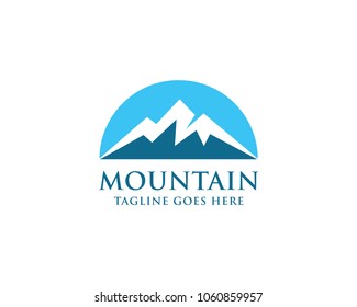 Mountain Logo Design Vector Template