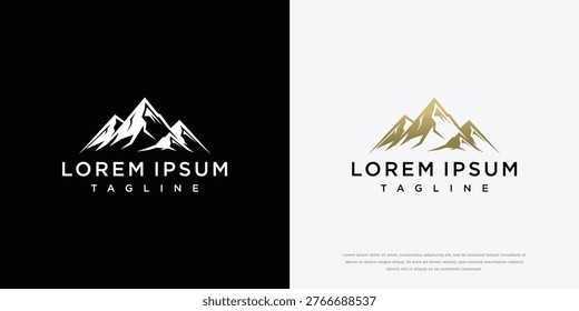 Mountain Logo Design vector template