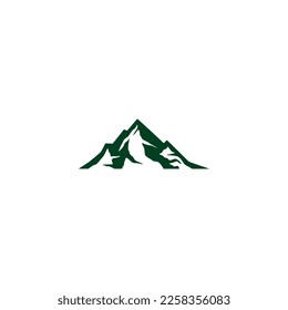 mountain logo design, mountain view logo