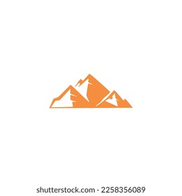 mountain logo design, mountain view logo