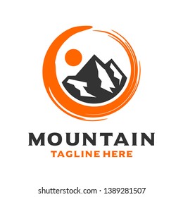 mountain logo design your company