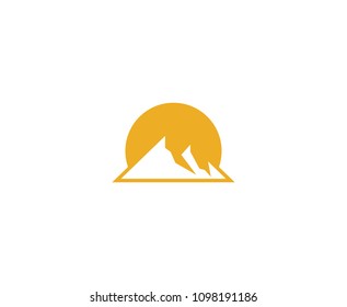 Mountain logo icon 