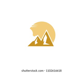 Mountain logo icon 
