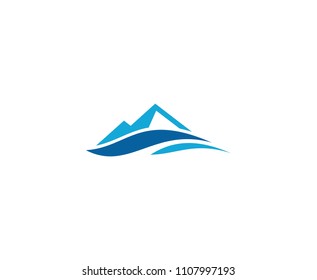 Mountain logo icon 