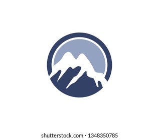 Mountain logo icon 