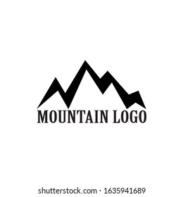 Mountain logo Icon design template vector illustration