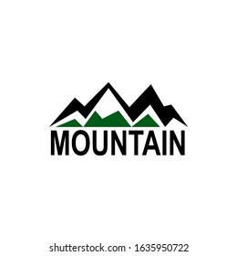 Mountain logo Icon design template vector illustration