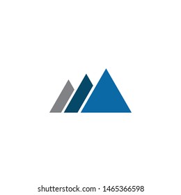 Mountain logo icon design vector template
