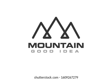 Mountain Logo Icon Design Vector
