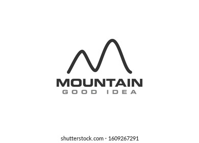 Mountain Logo Icon Design Vector