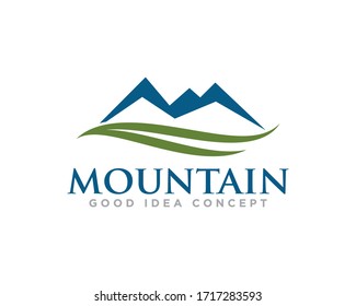 Mountain Logo Icon Design Vector