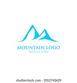 mountain logo and icon design vector template