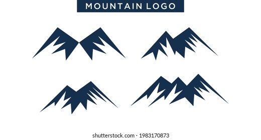 Logo und Icon-Set für Mountain