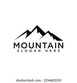 mountain logo icon and vector