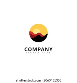 Mountain Logo icon vector Design Template