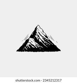 mountain logo icon vector design